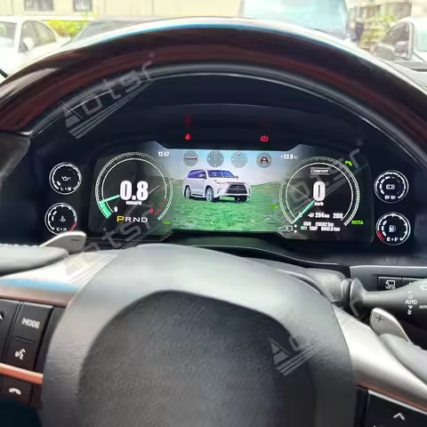 Car LCD Digital Cluster For Lexus LX570 2016 2017 20018 2019 2020‑2021 Dashboard Virtual Cockpit Ins
