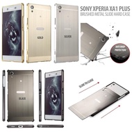 Sony Xperia XA1 Plus Dual XA1 Plus Metal Slide Hard Case casing cover