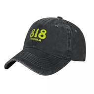 818 Tequila Yellow Logo Denim Baseball Cap Wine Hunting Camping Trucker Hat Summer Unisex Men Casual