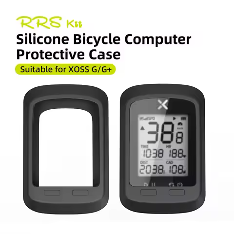 RRSKIT For XOSS G/G+ Bicycle Computer Silicone Protective Cover Bike GPS Anti-crash Waterproof Bicyc