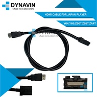 HDMI 2.0 Cable High Speed 18Gbps 4K 3D 1080P for Japan player Y64 Y66 Z66T ZA4T TOYOTA