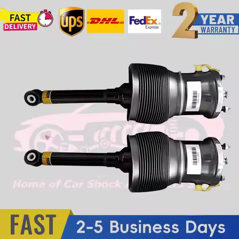 Pair Rear Air Suspension Shock Struts For Lexus LS430 SC430 2001-2006 4808050110 48090-50120 48080-5