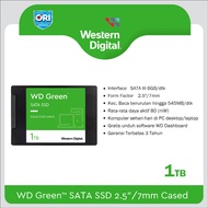 Ssd WD Green 1TB 1TB 2.5" SATA III ORI - SSD PC Laptop Mini PC