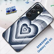 Softcase Glass Kaca SAMSUNG M15 (5G) - Case Handphone SAMSUNG M15 (5G) [T55]