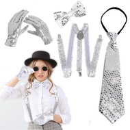 Fir Practical Disco Dance Show Gloves Breathable Fabric Smooth Motion Stage Accessories Costume Outf