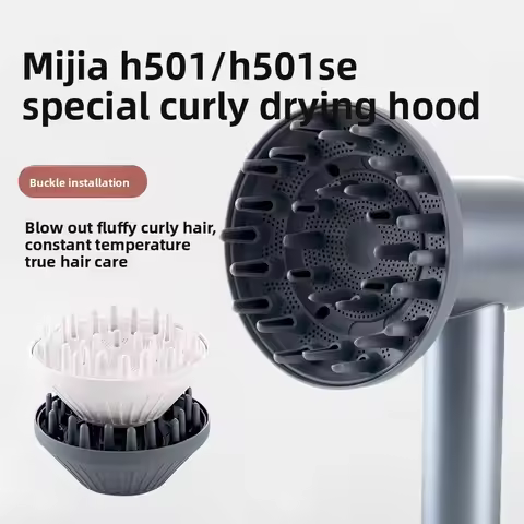 For Xiaomi Mijia hair dryer H501 H501SE diffusion hot curly hair nozzle fluffy drying cover wind dry