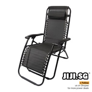 (JIJI SG) Reclining Elderly Folding Leisure Chair Armchair / Foldable Reclining Chairs / Foldable Chair / Folding Chair