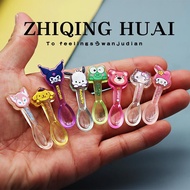Independent Blind Bag Miniature Mini Cartoon Anime Small Spoon Cute Doll Play Toy Food and Play Acce