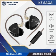 KZ Saga IEM Earphone In Ear Monitor High Performance with Mic Magnetic Dynamic Driver