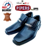 🔥Ready Stock🔥 Kasut Kulit Uniform / Formal / Boot Pipers by Lee® Double Zip Cowboy Boot with soft Co