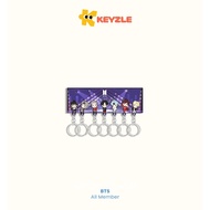 GANTUNGAN KEYZLE - Keychain with holder Group All Members "BTS" BTS GROUP Keychain/