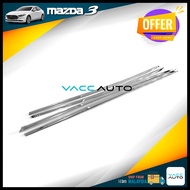 Mazda 3 BP Window Lining Door Pillar Chrome Lining Weatherstrip Window Moulding Trim Mazda 3 BP 2019