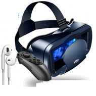 Others - 藍光版3d VR眼鏡（Pro藍光VR+052手柄黑+耳機）