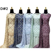 KAIN PASANG SONGKET SB LINE PRINTED KAIN ELA COTTON SILK ITALIAN DULL ROYAL SATIN BAJU KURUNG FABRIC TEXTILE RAATOO