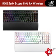 ASUS ROG Strix Scope II 96 RX WL (Moonlight White/Black) (Blue/Red Axis) Wireless Mechanical Keyboar