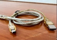 Mini USB線 一分二 1分2 傳輸線 電源線 車充線 二手 購物送