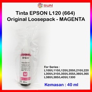 Tinta Printer Epson L120 Original EPSON 664 T664 - Loosepack 40ml