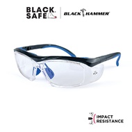 Black Hammer Prescription Safety Glasses BH9004 (Not including prescription lens)