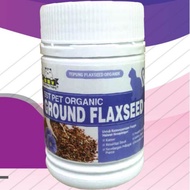 SST PET ORGANIC GROUND FLAXSEED 50G