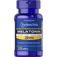 [sgstock] Puritan's Pride Melatonin Tablets, 3 mg, 120ct - [] []