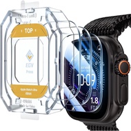 EGV 3 Pack for Apple Watch Ultra 3/Ultra 2/Ultra Screen Protector 49mm [Upgrade][Military Grade Prot