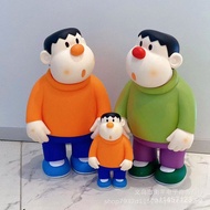 Trendy Plush Toy Doraemon A Dream Tilted Head Anime Figurine Birthday Gift Desktop Figurine Fat Tige