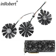 aNew 87mm T129215SU Cooling Fan For ASUS Strix RX480 RX 580 GTX 980Ti R9 390 390X GTX 1060 1070 1080