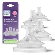 Philips Avent  Response s, Fast Flow (Flow 4), 4-Pack, SCY964/44