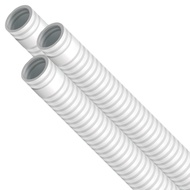 BOSS FLEXIBLE CONDUIT 25MM WHITE (50M) B9025CM / FLEXIBLE SPIRAL CORRUGATED 25 MM WHITE (50 METER RO