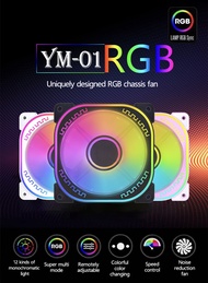 YM-01 RGB Gaming Pc Chassis/Cooling Fan