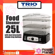 steamer Trio Food Steamer TFS28 25L TFS-28 Ready Stock 
