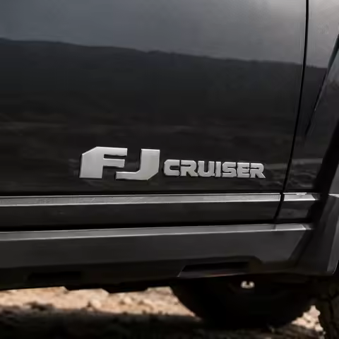 3D FJ cruiser for FJ Cruiser Sport Off Road car Hood Fender trunk Rear Bonnet Nameplate Decal Emblem
