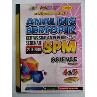 ANALISIS BERTOPIK KERTAS SOALAN PEPERIKSAAN SEBENAR SPM 2015-2019 SCIENCES