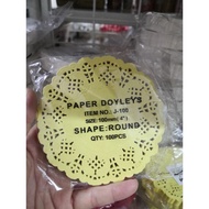 Paper doyley's Green 4"(100pcs)