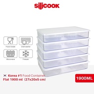 Silicook Food Container Flat 1900ml (27x20x5 cm) - Food storage Container