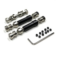 【 JJM MALL】-3Pcs Metal Drive Shaft CVD Driveshaft for MN128 MN86 MN86S MN86K MN86KS MN G500 1/12 RC 