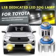 (NEW 2025) 2PCS L1B monochrome/Dual Color Yellow White Car Led Fog Lights Reversing FOR TOYOTA INNOV