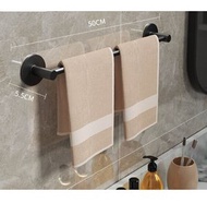 全城熱賣 - 毛巾掛架（【雅黑】50cm-單桿）
