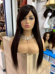 cala wigs ผมแท้100% รหัส 2049  น้ำตาล