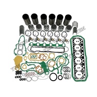 For Nissan Overhaul Rebuild Kit With Gasket Set Bearing 6 pcs FE6 Engine Parts
