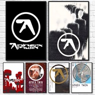 DJ A-Aphex T-Twin Cool Album Poster Sticky Wall Art Printing Waterproof Home Living Bed Room Bar Aes