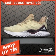 Alphabounce Beyond 2018 Sneakers Cream deep red Dark red heel Cream