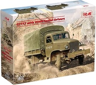 ICM 35594 1/35 WWII Soviet Army G7117 Truck w/Driver Plastic Model