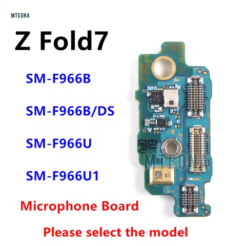Microphone Board For Samsung Galaxy Z Fold7 SM-F966B F966U F966 Phone Mic Smartphone Repair Parts