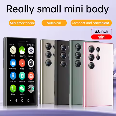 SOYES XS24 Pro 3G Mini SmartPhone 3.0" 1000mAh 2GB RAM 16GB ROM Cellphone Quad Core Android 9.0 WIFI