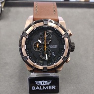 Balmer sapphire crystal glass chronograph calendar stainless steel men watches 8158G BRG-4