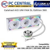 Lian Li Galahad Aio Uni Fan Sl Edition (240 360) A RGB Liquid CPU Cooler