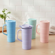 MUG TUMBLER/S CUP/S GLASS/S 800ML THICK PLASTIC TEAPOT/S