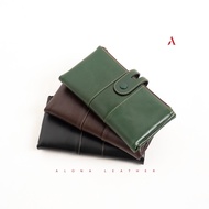 Reven LEATHER - Women's LEATHER Wallet/Women's Genuine LEATHER Wallet Alona Geisha Wallet