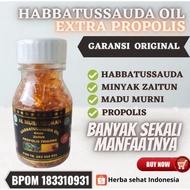 Habbatussauda Oil Extra Propolis Trigona Pom TR -200 Kapsul al Mubarokah